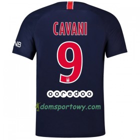 Koszulka Paris Saint-Germain Cavani 9 Domowe Koszulki Piłkarskie 2018-2019 Krótki Rękaw